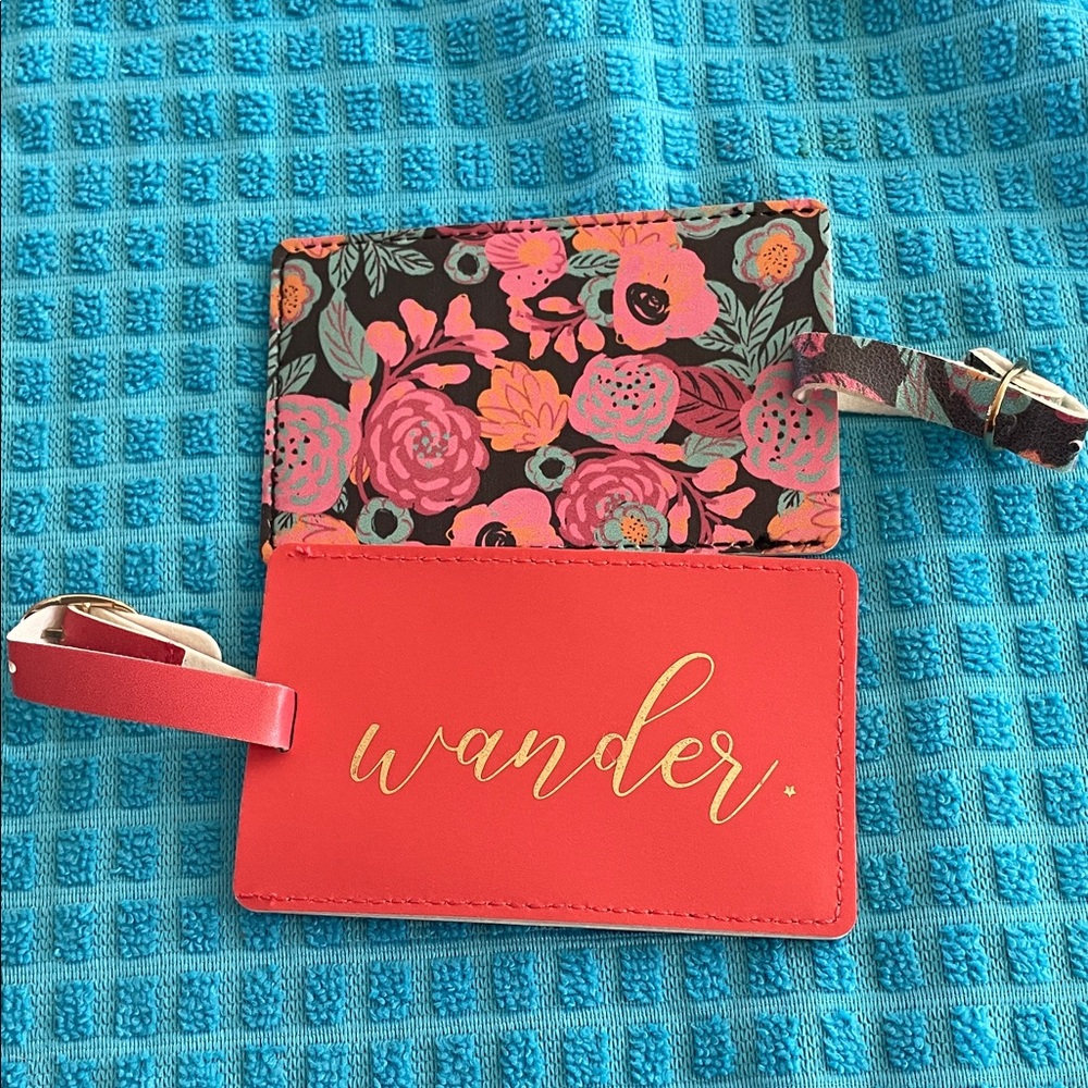 Canyon moon Luggage Tag Set